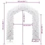 Árbol de Navidad en arco blanco 270 cm de vidaXL, Arboles de navidad - Ref: Foro24-345093, Precio: 106,04 €, Descuento: %