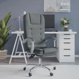 Dark Gray Fabric Massage Reclining Office Chair by vidaXL, Office chairs - Ref: Foro24-349662, Price: 117,79 €, Discount: %