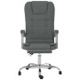 Dunkelgrauer Massage-Bürostuhl aus Stoff von vidaXL, Bürostühle - Ref: Foro24-349662, Preis: 119,56 €, Rabatt: %