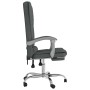 Dark Gray Fabric Massage Reclining Office Chair by vidaXL, Office chairs - Ref: Foro24-349662, Price: 119,56 €, Discount: %