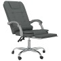 Dunkelgrauer Massage-Bürostuhl aus Stoff von vidaXL, Bürostühle - Ref: Foro24-349662, Preis: 119,56 €, Rabatt: %
