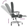 Dunkelgrauer Massage-Bürostuhl aus Stoff von vidaXL, Bürostühle - Ref: Foro24-349662, Preis: 119,56 €, Rabatt: %