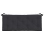 Gartenbankkissen 2 Stück schwarzer Oxford Stoff 120x50x7 cm von vidaXL, Kissen für Stühle und Sofas - Ref: Foro24-315011, Pre...