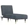 Dark Gray Velvet Divan Sofa by vidaXL, Daybeds - Ref: Foro24-352794, Price: 171,24 €, Discount: %