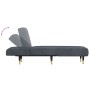 Dark Gray Velvet Divan Sofa by vidaXL, Daybeds - Ref: Foro24-352794, Price: 163,65 €, Discount: %