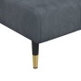 Dark Gray Velvet Divan Sofa by vidaXL, Daybeds - Ref: Foro24-352794, Price: 163,65 €, Discount: %