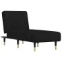 Black Velvet Divan Sofa by vidaXL, Daybeds - Ref: Foro24-352796, Price: 174,45 €, Discount: %
