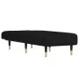 Black Velvet Divan Sofa by vidaXL, Daybeds - Ref: Foro24-352796, Price: 174,45 €, Discount: %