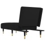 Black Velvet Divan Sofa by vidaXL, Daybeds - Ref: Foro24-352796, Price: 166,48 €, Discount: %