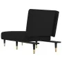 Black Velvet Divan Sofa by vidaXL, Daybeds - Ref: Foro24-352796, Price: 174,45 €, Discount: %
