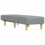 Light gray fabric daybed sofa by vidaXL, Daybeds - Ref: Foro24-352798, Price: 126,87 €, Discount: %