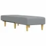 Light gray fabric daybed sofa by vidaXL, Daybeds - Ref: Foro24-352798, Price: 153,16 €, Discount: %