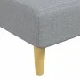 Light gray fabric daybed sofa by vidaXL, Daybeds - Ref: Foro24-352798, Price: 153,16 €, Discount: %