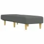 Dark Gray Fabric Divan Sofa by vidaXL, Daybeds - Ref: Foro24-352799, Price: 152,07 €, Discount: %