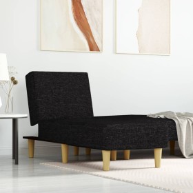 Diwansofa aus schwarzem Stoff von vidaXL, Tagesbetten - Ref: Foro24-352800, Preis: 125,99 €, Rabatt: %