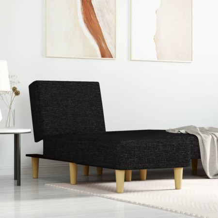 Black fabric divan sofa by vidaXL, Daybeds - Ref: Foro24-352800, Price: 125,99 €, Discount: %