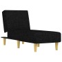 Black fabric divan sofa by vidaXL, Daybeds - Ref: Foro24-352800, Price: 125,99 €, Discount: %
