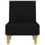 Black fabric divan sofa by vidaXL, Daybeds - Ref: Foro24-352800, Price: 152,07 €, Discount: %