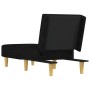 Black fabric divan sofa by vidaXL, Daybeds - Ref: Foro24-352800, Price: 125,99 €, Discount: %