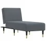 Dark gray velvet chaise lounge sofa by vidaXL, Daybeds - Ref: Foro24-352803, Price: 166,39 €, Discount: %