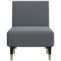 Dark gray velvet chaise lounge sofa by vidaXL, Daybeds - Ref: Foro24-352803, Price: 166,39 €, Discount: %