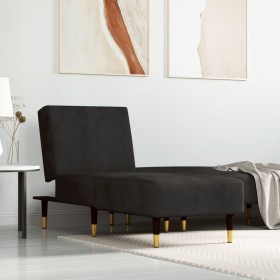 Diwansofa aus schwarzem Samt von vidaXL, Tagesbetten - Ref: Foro24-352805, Preis: 154,11 €, Rabatt: %