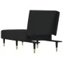 Black Velvet Divan Sofa by vidaXL, Daybeds - Ref: Foro24-352805, Price: 167,05 €, Discount: %