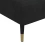 Black Velvet Divan Sofa by vidaXL, Daybeds - Ref: Foro24-352805, Price: 167,05 €, Discount: %