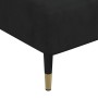 Sofá diván de terciopelo negro de vidaXL, Divanes - Ref: Foro24-352805, Precio: 154,11 €, Descuento: %
