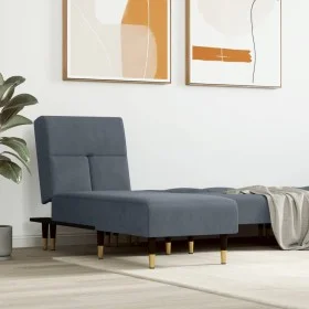 Dark Gray Velvet Divan Sofa by vidaXL, Daybeds - Ref: Foro24-352809, Price: 174,16 €, Discount: %