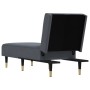 Diwansofa aus dunkelgrauem Samt von vidaXL, Tagesbetten - Ref: Foro24-352809, Preis: 177,37 €, Rabatt: %