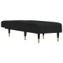 Black Velvet Divan Sofa by vidaXL, Daybeds - Ref: Foro24-352811, Price: 188,93 €, Discount: %