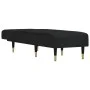 Black Velvet Divan Sofa by vidaXL, Daybeds - Ref: Foro24-352811, Price: 185,23 €, Discount: %