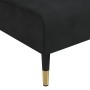 Black Velvet Divan Sofa by vidaXL, Daybeds - Ref: Foro24-352811, Price: 188,93 €, Discount: %