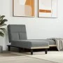 Sofá diván de tela gris oscuro de vidaXL, Divanes - Ref: Foro24-352817, Precio: 151,00 €, Descuento: %