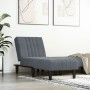 Dark Gray Velvet Divan Sofa by vidaXL, Daybeds - Ref: Foro24-352827, Price: 156,40 €, Discount: %