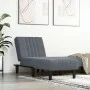 Diwansofa aus dunkelgrauem Samt von vidaXL, Tagesbetten - Ref: Foro24-352827, Preis: 153,51 €, Rabatt: %