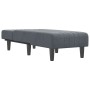 Dark Gray Velvet Divan Sofa by vidaXL, Daybeds - Ref: Foro24-352827, Price: 156,40 €, Discount: %