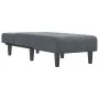 Diwansofa aus dunkelgrauem Samt von vidaXL, Tagesbetten - Ref: Foro24-352827, Preis: 153,51 €, Rabatt: %