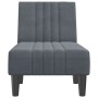Dark Gray Velvet Divan Sofa by vidaXL, Daybeds - Ref: Foro24-352827, Price: 156,40 €, Discount: %