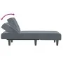 Diwansofa aus dunkelgrauem Samt von vidaXL, Tagesbetten - Ref: Foro24-352827, Preis: 153,51 €, Rabatt: %