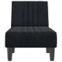 Sofá diván de terciopelo negro de vidaXL, Divanes - Ref: Foro24-352829, Precio: 152,12 €, Descuento: %