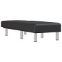 Diván de cuero sintético negro de vidaXL, Divanes - Ref: Foro24-352849, Precio: 153,98 €, Descuento: %