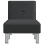 Black faux leather daybed by vidaXL, Daybeds - Ref: Foro24-352849, Price: 164,09 €, Discount: %