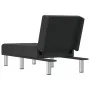 Schwarzes Tagesbett aus Kunstleder von vidaXL, Tagesbetten - Ref: Foro24-352849, Preis: 163,69 €, Rabatt: %