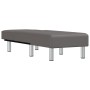 Graues Tagesbett aus Kunstleder von vidaXL, Tagesbetten - Ref: Foro24-352851, Preis: 161,72 €, Rabatt: %