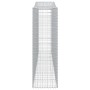 Gabionenkörbe, 2 Stück, Bogenform aus Eisen, 400 x 50 x 160/180 cm von vidaXL, Töpfe und Pflanzgefäße - Ref: Foro24-3145995, ...
