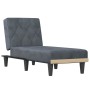 Dark Gray Velvet Divan Sofa by vidaXL, Daybeds - Ref: Foro24-352861, Price: 137,18 €, Discount: %