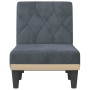 Dark Gray Velvet Divan Sofa by vidaXL, Daybeds - Ref: Foro24-352861, Price: 137,18 €, Discount: %