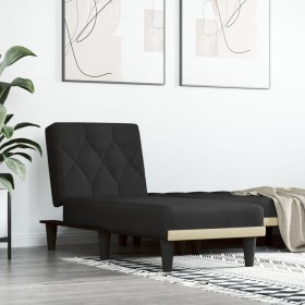 Diwansofa aus schwarzem Samt von vidaXL, Tagesbetten - Ref: Foro24-352863, Preis: 148,19 €, Rabatt: %